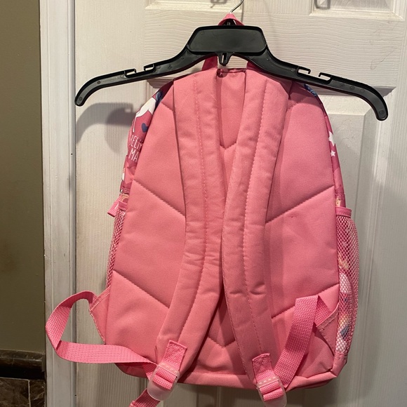 NWT 6 Piece Pink Unicorn Backpack & Accessories Set - Picture 3 of 5